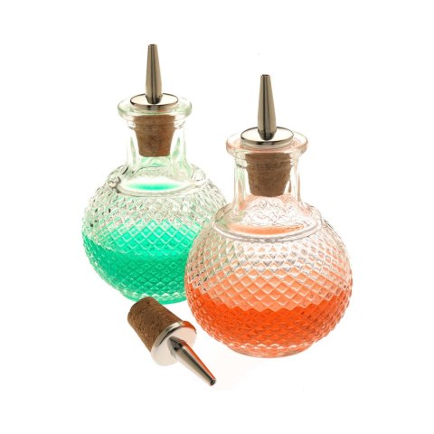 Nalewak stal/naturalny korek - zestaw 3 szt. BarFly