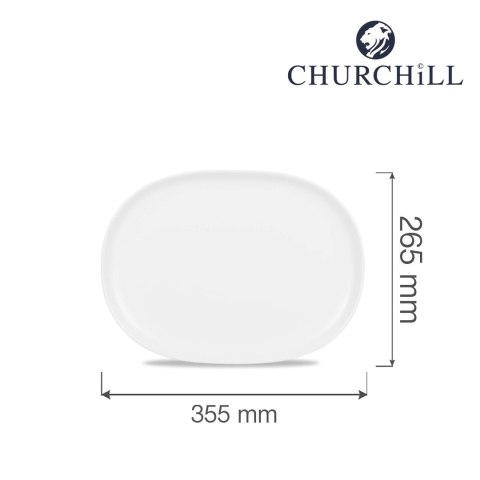 Półmisek owalny Alchemy Moonstone o wym. 265x355 mm Churchill