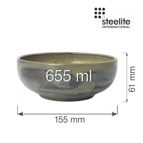 Miska Aurora Revolution Granite 155 mm Steelite