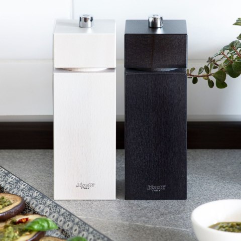 Młynek do pieprzu Trento biały, 165mm Bisetti