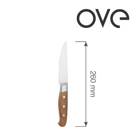 Nóż do steków Jumbo Mykonos - zestaw 6 szt. Fine Dine