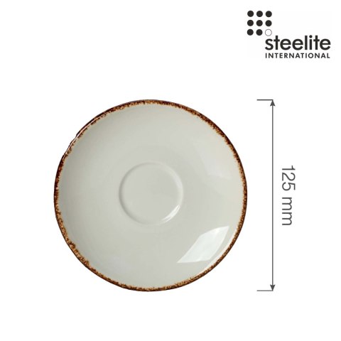 Spodek Brown Dapple 125 mm Steelite