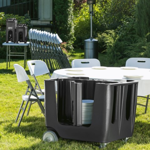 Stół Bankietowy Cateringowy Okrągły Średnica 1500x740 Mm Amerbox 810996