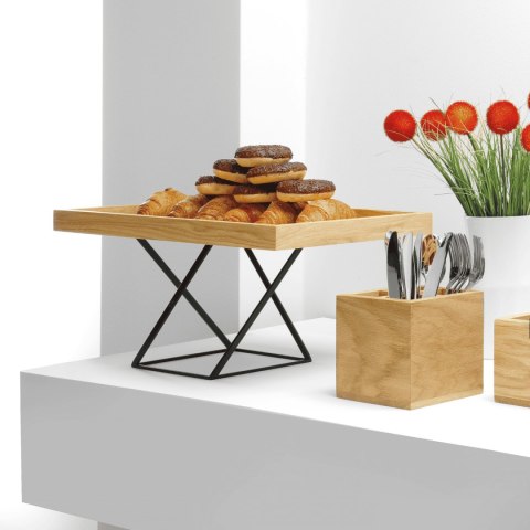 Taca GN 1/1 Madeira Black 530x325x40 mm Fine Dine