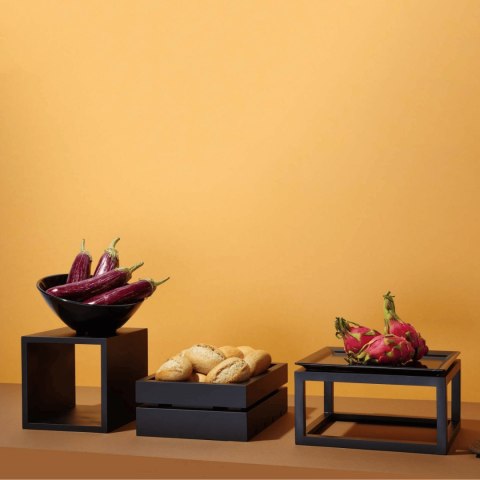 Taca GN 1/1 Madeira Black 530x325x40 mm Fine Dine