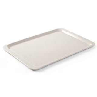 Taca poliestrowa gładka GN1/1 granit - 530x325 mm Amerbox