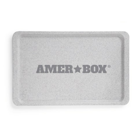 Taca poliestrowa gładka GN1/1 granit - 530x325 mm Amerbox