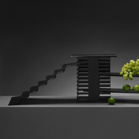 Kolumna bufetowa Skiatos, 12 poziomów, 250x250x350mm Fine Dine