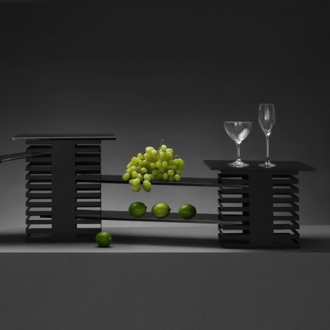 Kolumna bufetowa Skiatos, 17 poziomów, 250x250x500mm Fine Dine