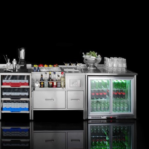 Stół do instalacji piwnej Oxygen,1000x650x(H)900 mm, Barmatic Barmatic