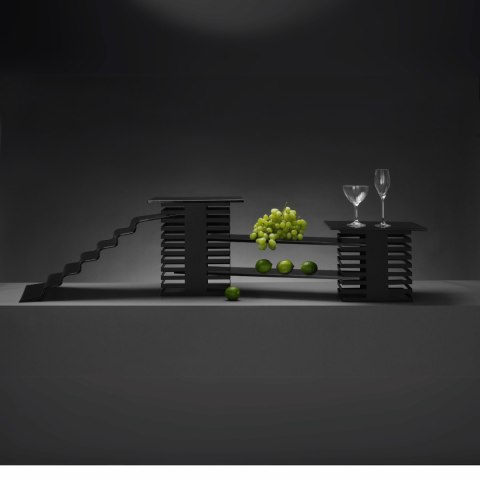 Taca szklana Skiatos, 350x350mm Fine Dine