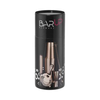 Zestaw barmański w tubie, Bar up, miedziany, fi.120x(H)320mm Bar Up