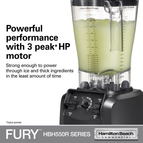 Blender Barmański Hamilton Beach Commercial HBH550R-CE Fury 1,8l 880W