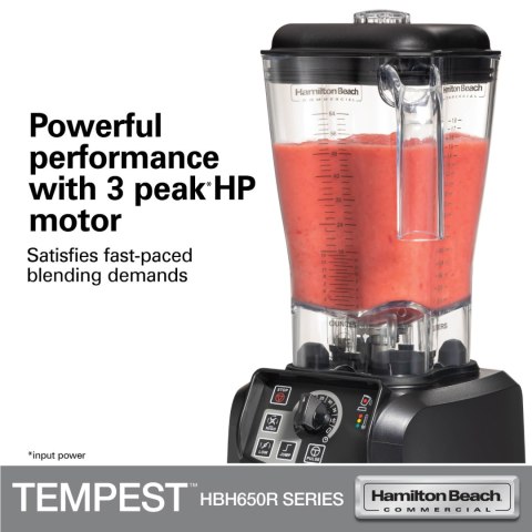 Blender Barmański Hamilton Beach Commercial HBH650R-CE Tempest 1,8l 1200W