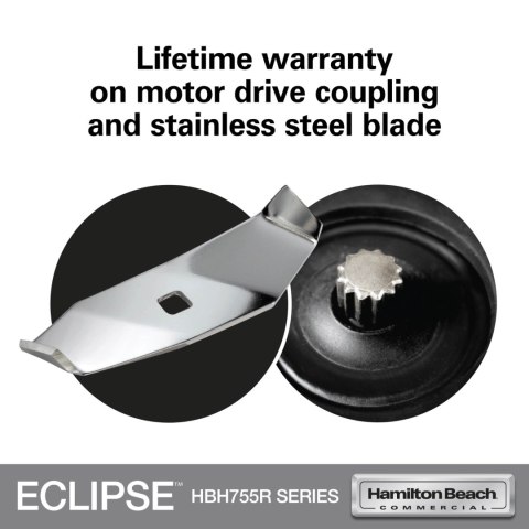 Blender Barmański Hamilton Beach Commercial HBH755R-CE Eclipse 2l 1000W