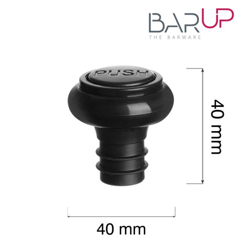 Dodatkowe korki do pompki próżniowej do wina, BarUp, 2 szt., ⌀40x(H)40mm BarUp