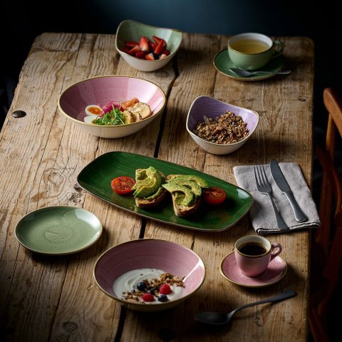 Filiżanka do espresso Stonecast Petal Pink, 100ml Churchill