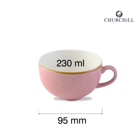 Filiżanka do kawy i herbaty Stonecast Petal Pink, 230ml Churchill