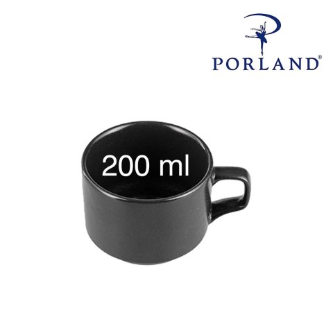 Filiżanka sztaplowana do kawy i herbaty Coal, 200ml Porland