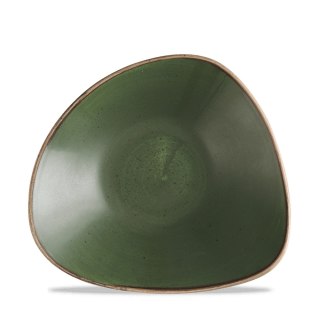 Miska trójkątna Stonecast Sorrel Green, 240mm Churchill