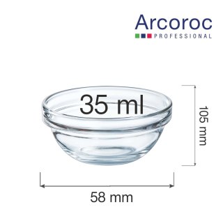 Salaterka Empilable 35 ml (stary kod 10011) Arcoroc