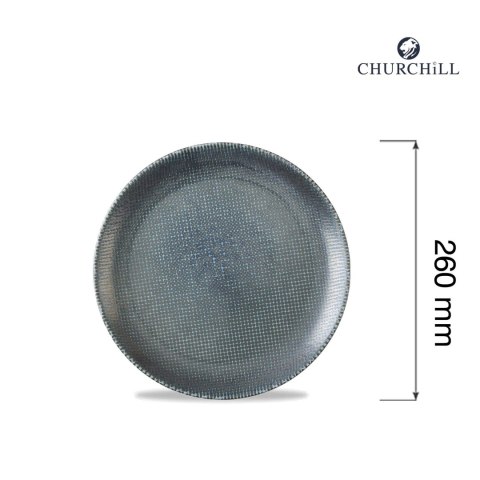 Talerz płytki Astro Metallic Blue, 260mm Churchill