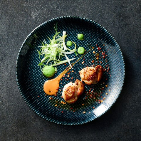 Talerz płytki Astro Metallic Blue, 290mm Churchill