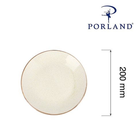 Talerz płytki Sand, 200mm Porland