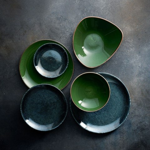 Talerz płytki Stonecast Sorrel Green, 260mm Churchill