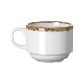 Filiżanka do kawy i herbaty sztaplowana Vanilla, 200ml Fine Dine