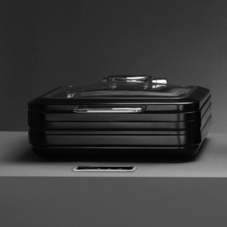 Podgrzewacz Indukcyjny GN 2/3 z Pokrywą Szklaną De Luxe Black Fine Dine