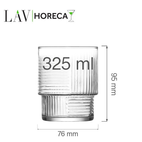 Szklanka niska Istanbul, 325ml, LAV (dawniej LV-HLN356Z) LAV