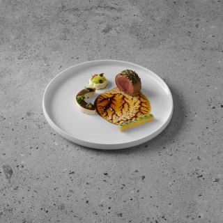 Talerz płytki bez rantu Pure, 180mm Fine Dine