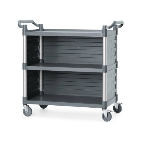 Wózek Serwisowy 3-Półkowy z Panelami Bocz. 1010x500x960 mm Amerbox