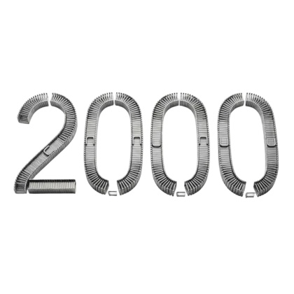 2000x Klipsy do Klipsownicy (265116) Hendi 265123