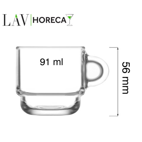 Filiżanka do espresso Cambridge, 91ml, LAV (dawniej LV-COZ409Z) LAV