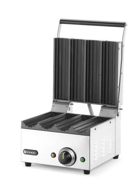 Grill kontaktowy Hot-Dog Panini 230V/1800W 385x285x254 Hendi 263594
