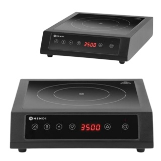 Kuchenka indukcyjna 3500D XL czarna 230V/3500W Hendi 239957