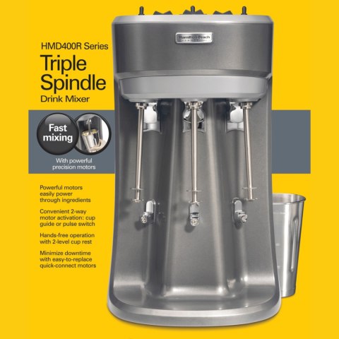 Mikser Koktajlowy Potrójny HMD400P-CE Hamilton Beach Commercial