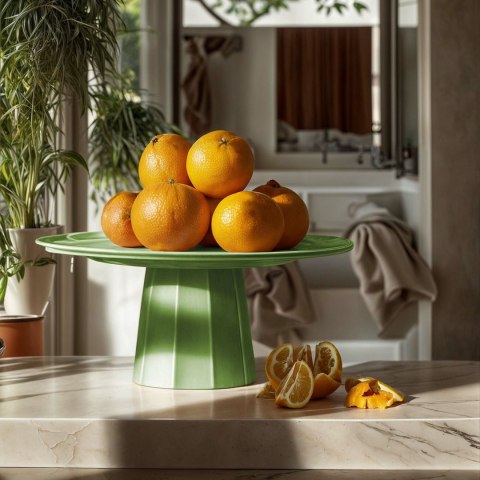 Podstawa do patery Metropolis, zielona,110x(h)82mm Fine Dine