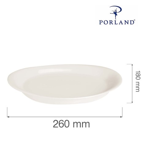 Półmisek owalny Dove 260x180 mm Porland