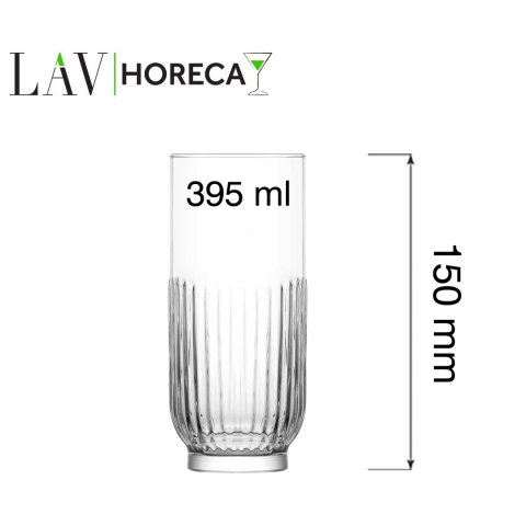 Szklanka wysoka Tokyo, 395ml, LAV (dawniej LV-TOK352Z) LAV