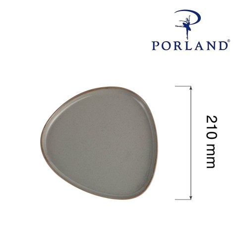 Talerz trójkątny Stone, 210mm Porland
