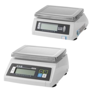 Waga wodoodporna z legalizacją CAS Zakres 2 kg 278x317x141 Hendi 580363