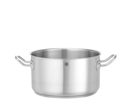 Garnek średni bez pokrywki Kitchen Line 6L ⌀240x135 mm Hendi 837726