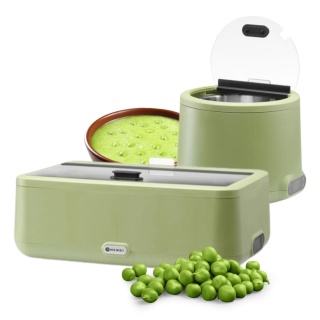 Kociołek Do Zupy UNIQ 8l Zielony + Podgrzewacz Elektryczny UNIQ 700W Zielony Hendi