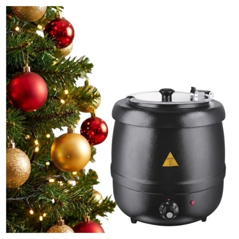 Kociołek Elektryczny Bufetowy Do Zup i Gulaszu 8,5l Stalgast 432100