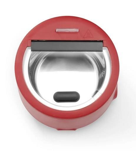 Kociołek Do Zupy UNIQ 8l Czerwony Hendi Podgrzewacz Bufetowy 860571