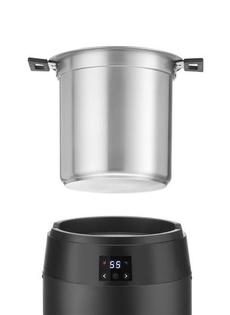 Gastronomiczny kociołek do zupy Waterless bez wody 10 l moc 450 W Hendi 860564