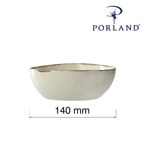 Miska trójkątna Sand 140mm Porland 04ALM007969